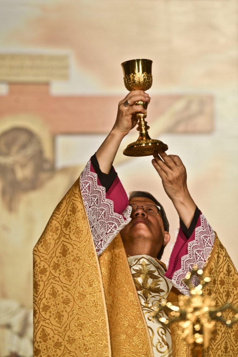 RUÍNAS DE SÃO PAULO ACOLHERAM CELEBRAÇÃO EUCARÍSTICA