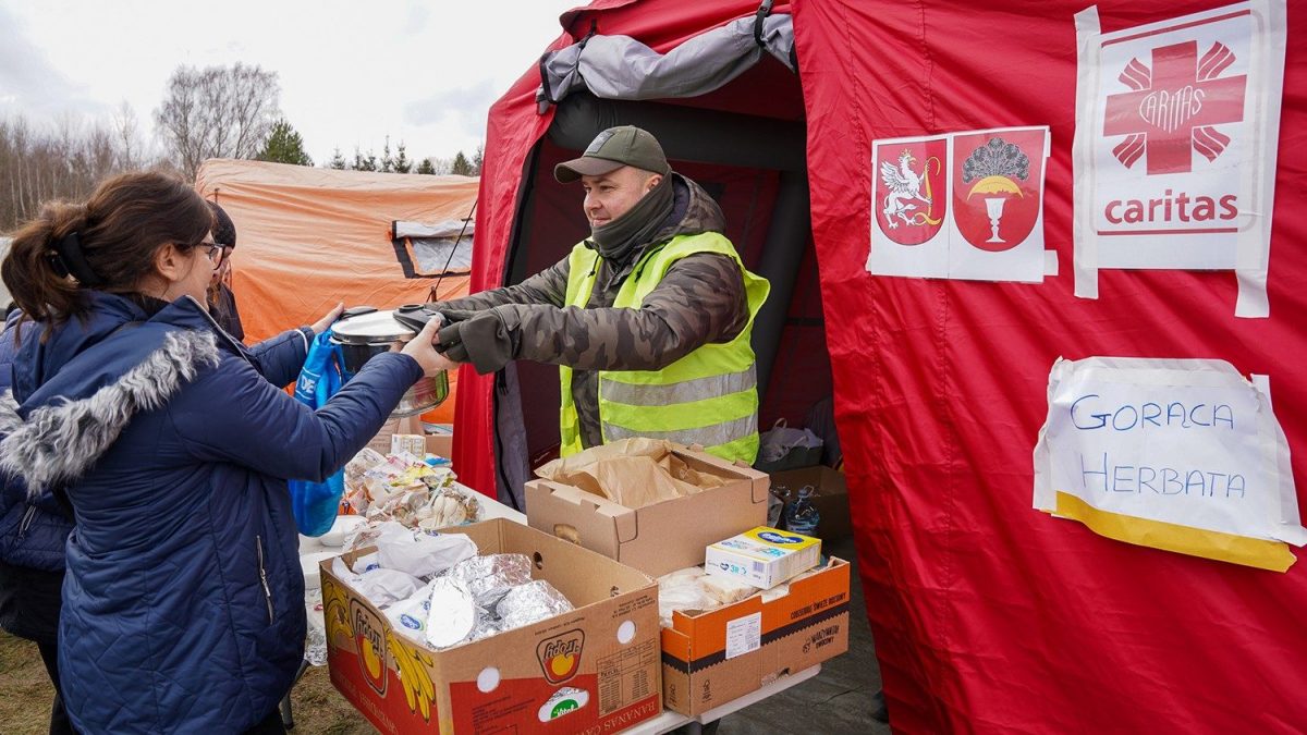 Caritas launches campaign to help Ukrainian refugees