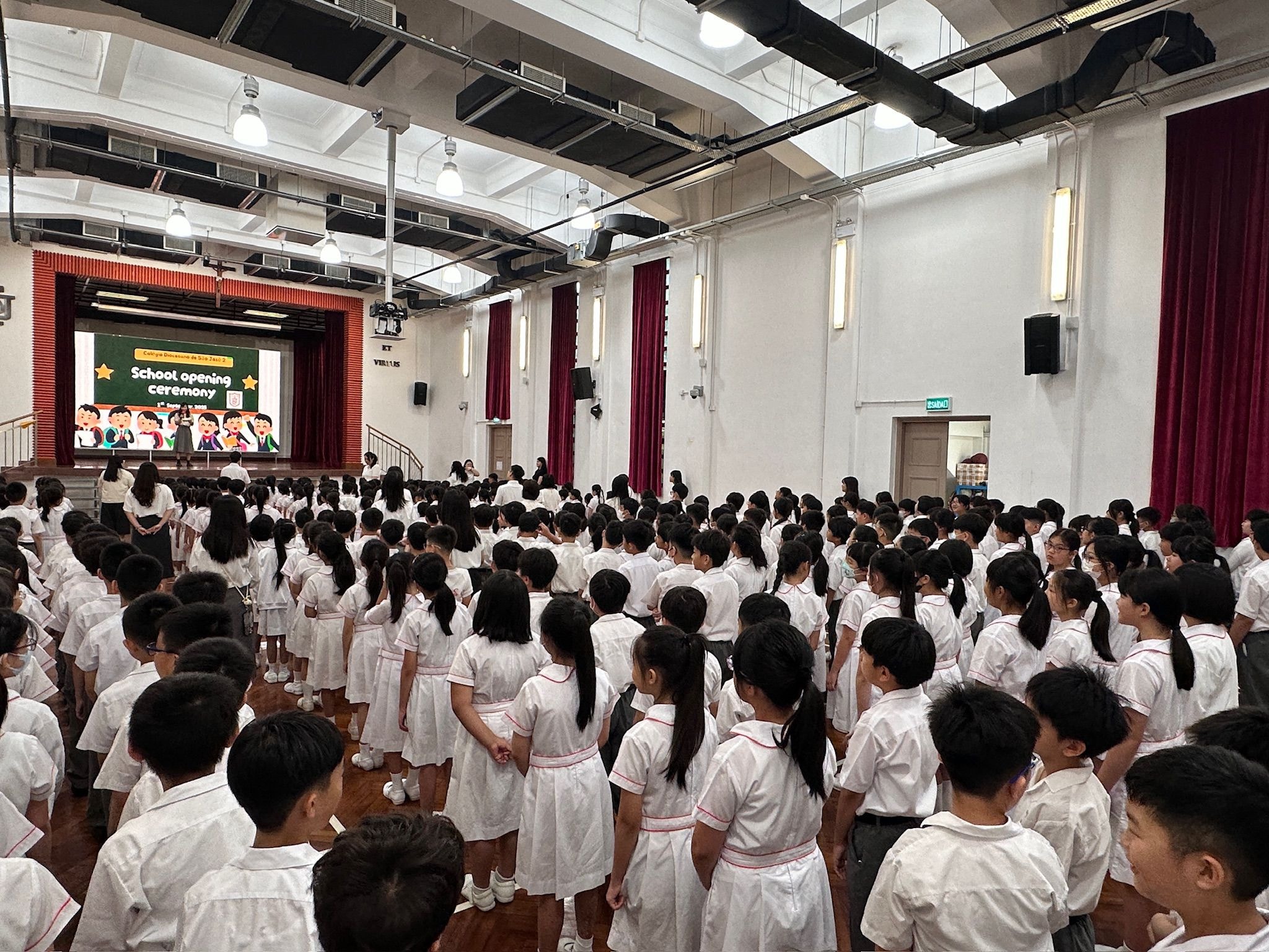 NEW ACADEMIC YEAR BEGINS – Macau’s Catholic Schools Open for New School Year