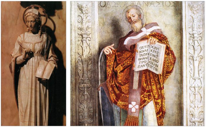 SANTA CATARINA DE SENA (29 DE ABRIL) E SÃO ATANÁSIO (2 DE MAIO), OS DOIS NOVOS PADROEIROS D’O CLARIM