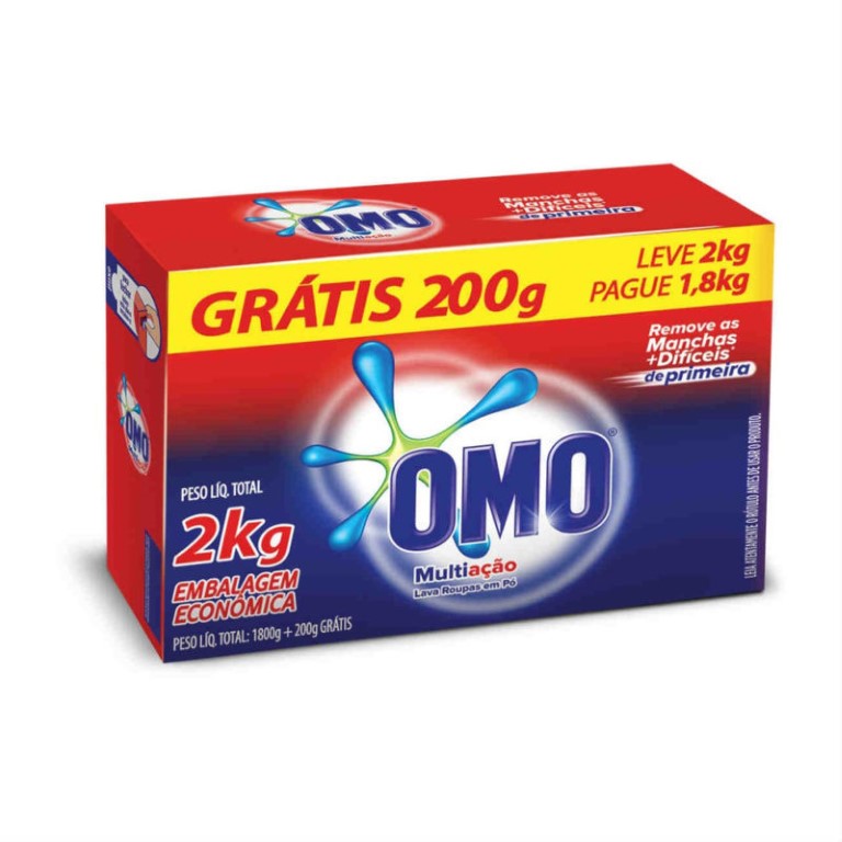 OMO já não lava mais branco!