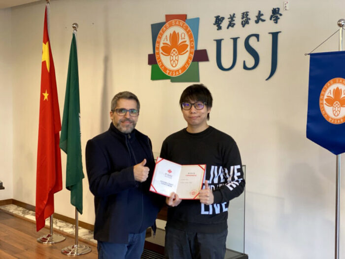 Aluno da USJ distinguido em mostra de design na China