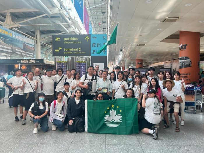 GRUPO DA COMISSÃO DIOCESANA DA JUVENTUDE RECEBIDO EM LISBOA PELA DELEGAÇÃO ECONÓMICA E COMERCIAL DE MACAU