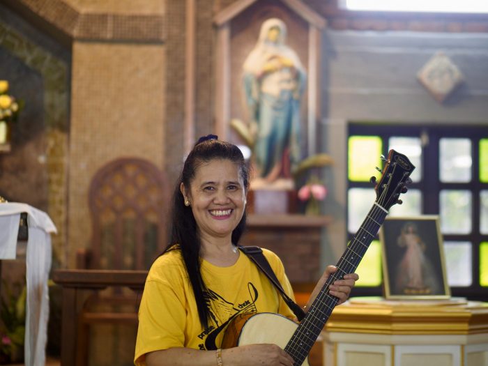JANETH CUÑADO, LÍDER DO “THE PRAISE CHOIR” (CORO DE LOUVOR)