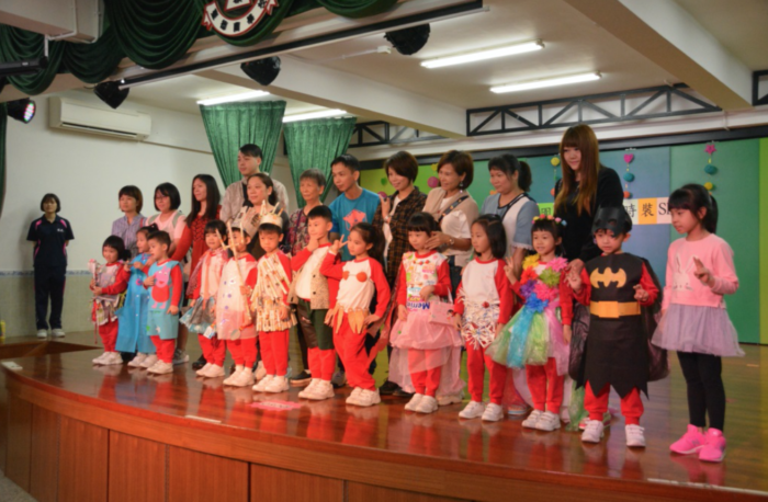 聖德蘭幼稚園舉行 「親子環保時裝Show」