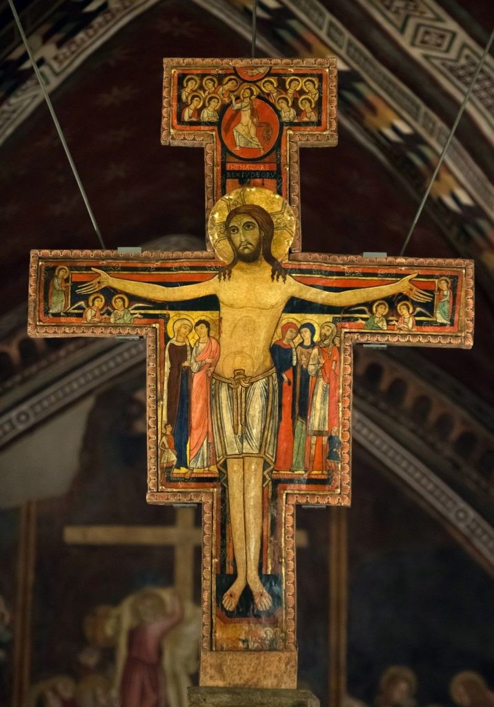 SAINT FRANCIS ASSISI AND THE SAN DAMIANO CROSS – Art as an instrument of  God – O Clarim EN