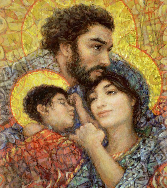 Holy Family by Cameron Smith