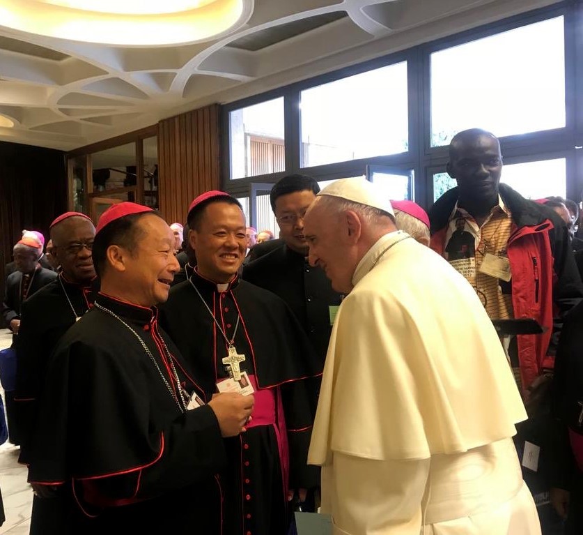 Papa envia mensagem aos católicos da China
