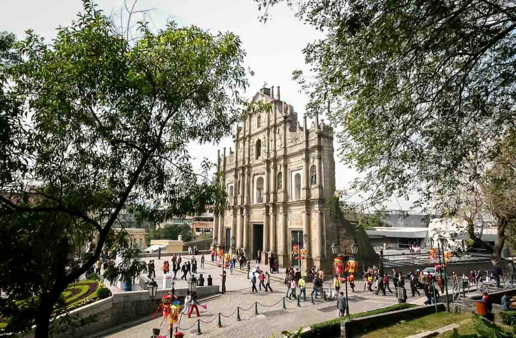 Missa nas Ruínas de São Paulo