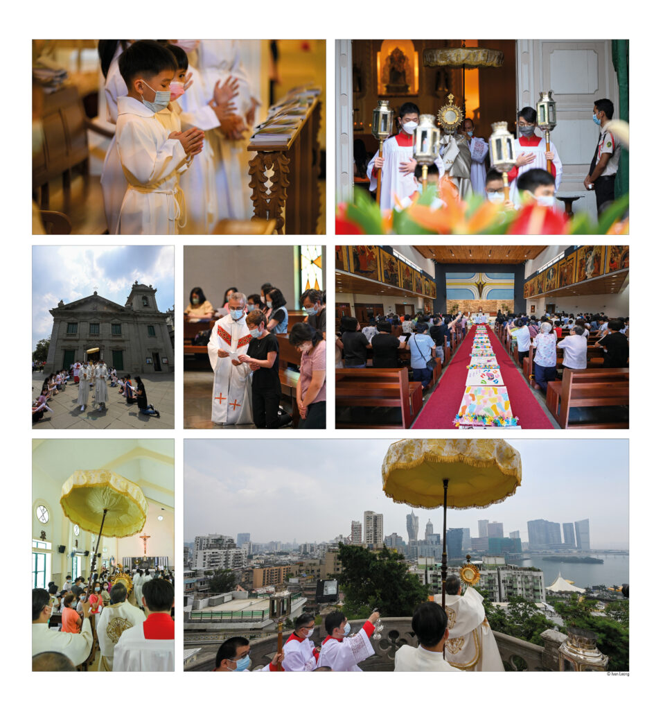 Corpo e Sangue de Cristo iluminou Macau