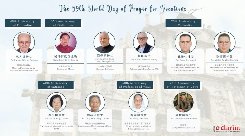 Diocese comemora jubileu de dez sacerdotes e religiosas