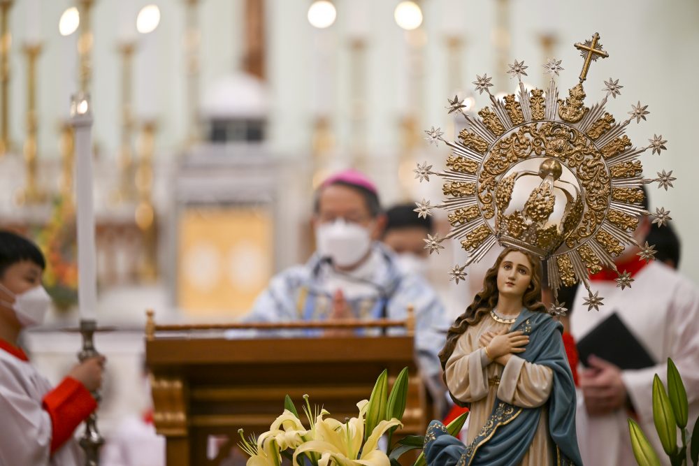 D. STEPHEN LEE PRESIDIU À CELEBRAÇÃO LOCAL DA ASSUNÇÃO DE NOSSA SENHORA