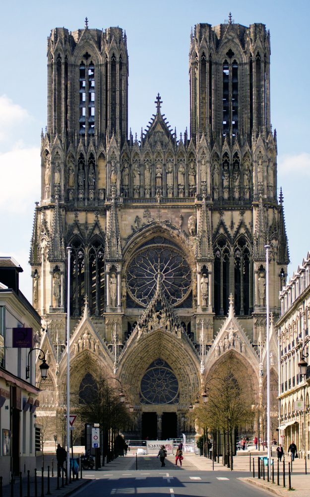 CATEDRAL DE NOTRE-DAME DE REIMS, EM FRANÇA