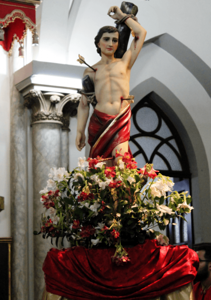 SÃO SEBASTIÃO, MÁRTIR, É CELEBRADO A 20 DE JANEIRO