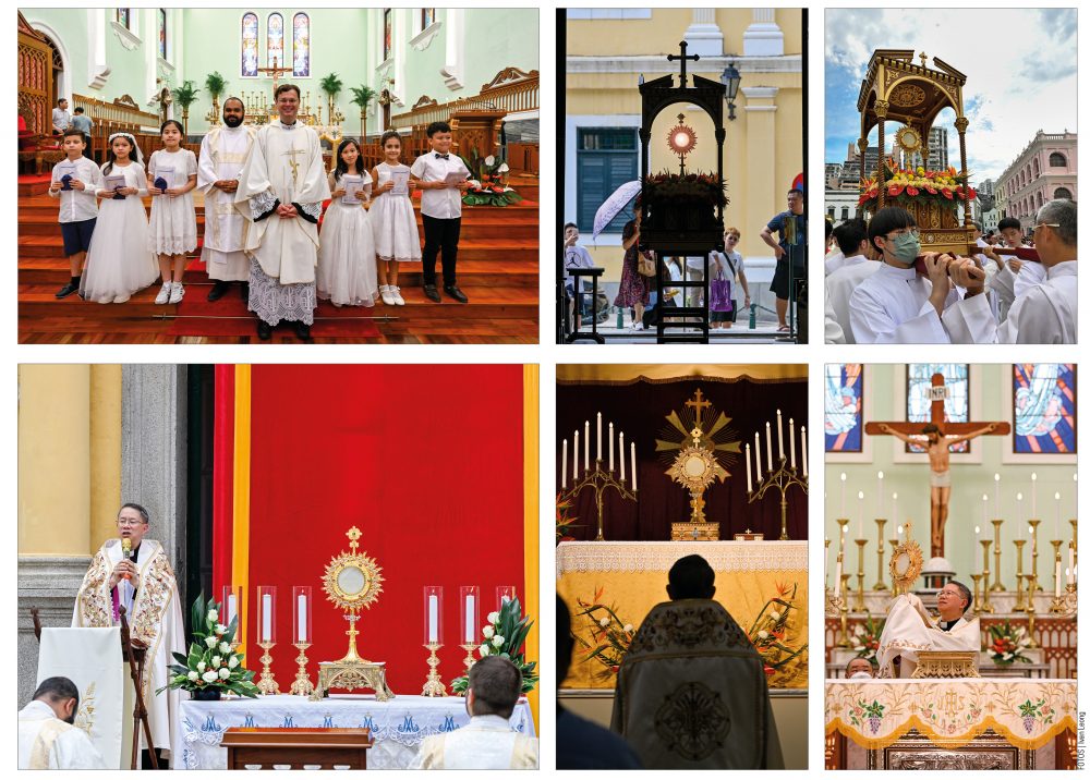 SOLENIDADE DO SANTÍSSIMO CORPO E SANGUE DE CRISTO “APADRINHOU” PRIMEIRA COMUNHÃO NA SÉ CATEDRAL
