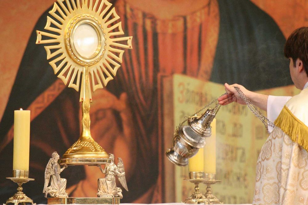 A presença de Cristo na Santa Eucaristia