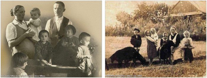 Ulmowie, uma família inteira