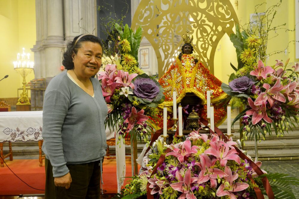 VIOLETA DURAN, VICE-PRESIDENTE DA ASSOCIAÇÃO DO SANTO NIÑO DE CEBU EM MACAU