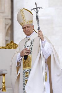PAPA LEAO XIV PRESIDIU A MISSA DE INÍCIO DE PONTIFICADO EM QUE RECEBEU O PÁLIO PAPA E O ANEL DO PESCADOR