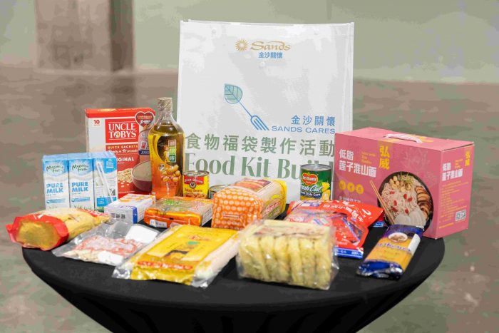 Sands China ofereceu à Cáritas três mil cabazes alimentares