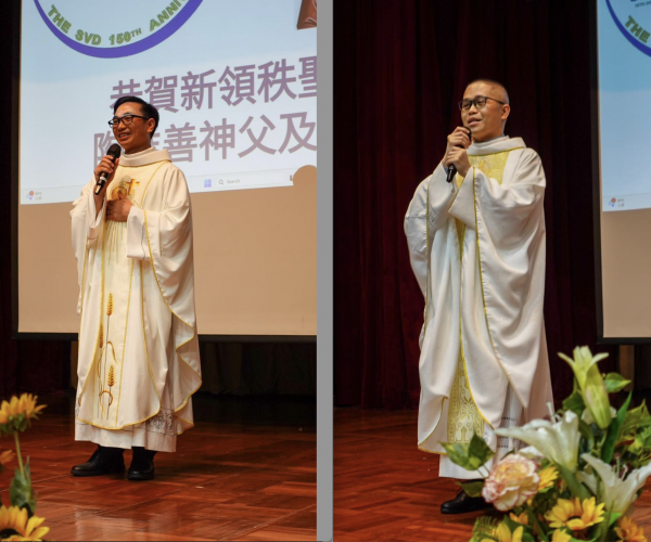 SOCIEDADE DO VERBO DIVINO “APADRINHOU” OS NOVOS SACERDOTES