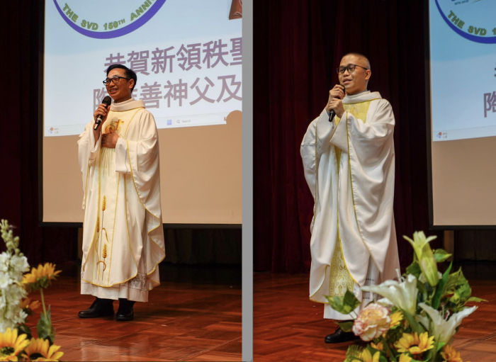 SOCIEDADE DO VERBO DIVINO “APADRINHOU” OS NOVOS SACERDOTES
