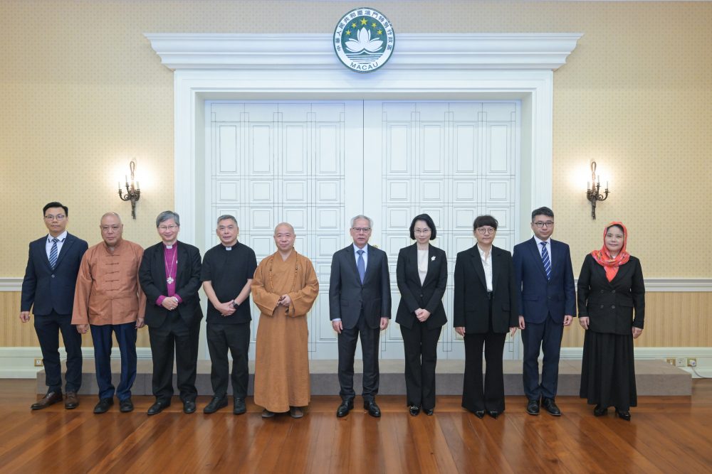 CHEFE DO EXECUTIVO ENCONTROU-SE COM REPRESENTANTES RELIGIOSOS