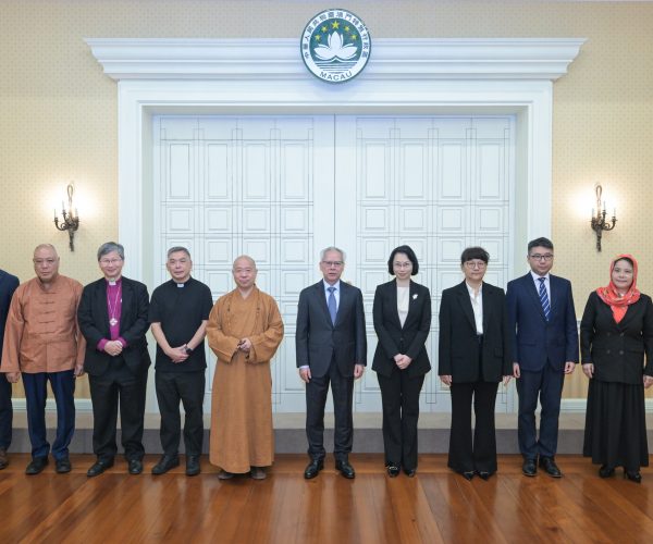 CHEFE DO EXECUTIVO ENCONTROU-SE COM REPRESENTANTES RELIGIOSOS