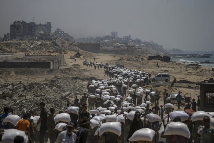 crise humanitária em Gaza