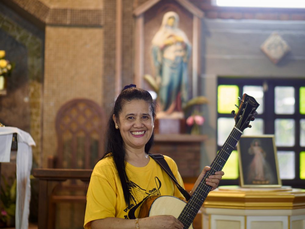 JANETH CUÑADO, LÍDER DO “THE PRAISE CHOIR” (CORO DE LOUVOR)