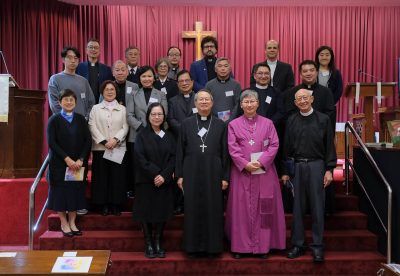 Bispo de Macau e Arcebispo Anglicano de Hong Kong rezaram juntos
